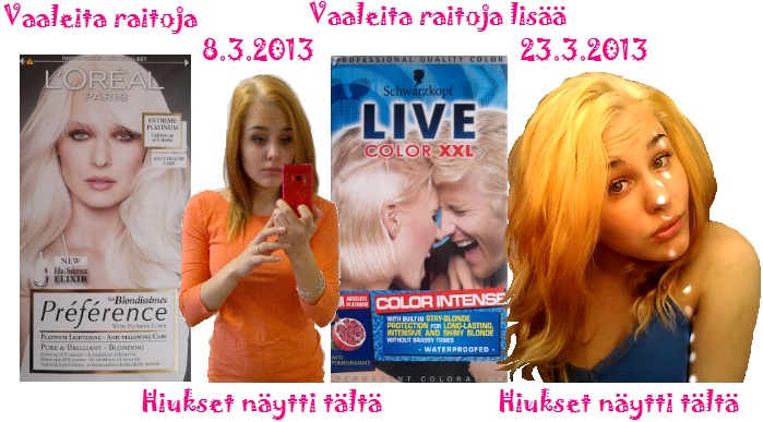 hiusten värinpoisto hiusten värinpoisto